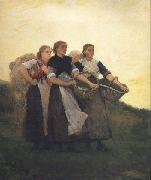 Winslow Homer Hark The Lark (mk44) oil on canvas